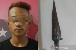 Pelaku pembunuhan di Desa Banua Hanyar menyerahkan diri ke Polres HST