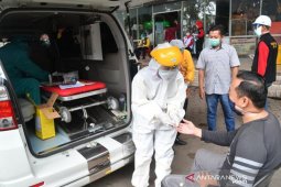 Rapid test massal di Sentra Antasari Banjarmasin 46 reaktif