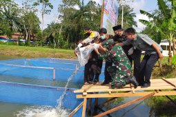 Kapolres Asahan lakukan gerakan budidaya ikan tawar