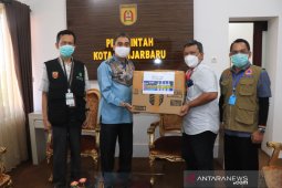 Wawali terima donasi 1.000 masker