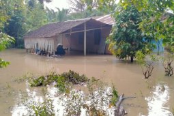 Banjir landa tiga kecamatan di Kabupaten Langkat