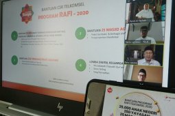 Telkomsel berikan bantuan sosial bagi masjid dan yayasan di Sumatera