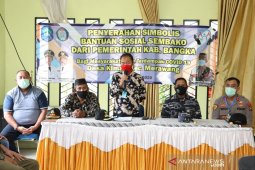 Pemkab Bangka salurkan 1.999 paket sembako