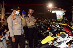 Polisi jaring 500 pebalap liar saat PSBB