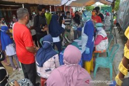 Hasil rapid tes massal 20 warga dinyatakan reaktif