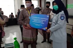 Jasa Raharja Jambi salurkan bantuan paket sembako melalui Forum CSR