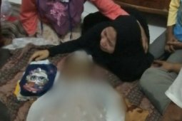 Hanyut di aliran irigasi, disangka boneka, ternyata jasad balita