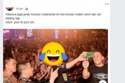 CEK FAKTA - Jokowi hadir di konser saat pandemi corona