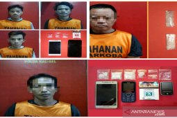 Lima pengedar diringkus subdit 1 Ditresnarkoba saat pandemi COVID-19