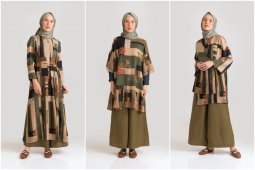 Koleksi gaun Lebaran KAMI terinspirasi teknik quilting Korea