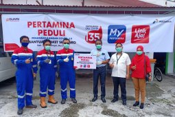 PT. Pertamina peduli serahkan bantuan tanggap COVID-19 di Maluku