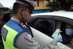Polres Garut tingkatkan penyekatan kendaraan di jalur utama