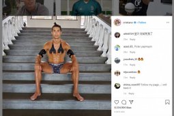 Ulah sepuluh bintang  sepakbola saat karantina COVID-19