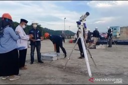 Tim hisab dan rukyat tidak melihat  hilal di Jayapura