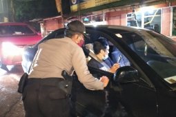 Polres Cianjur perketat pemeriksaan kendaraan para pemudik