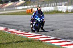 Pebalap MotoGP berlatih di Catalunya pasca-lockdown