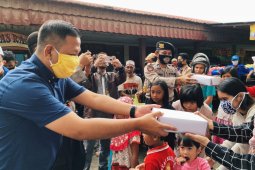 Dukung sinergitas tiga pilar, Pertamina bagi - bagi takjil