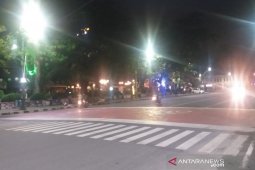 Kota Medan sepi saat malam takbiran