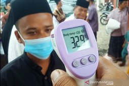 Pelaksanaan Shalat Id Idul Fitri di Nagan Raya sesuai protokol kesehatan