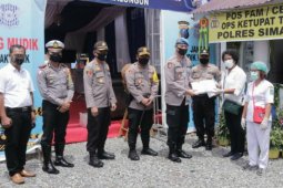 Polda Sumut sambangi Chek Point Dolok Merangir Simalungun