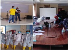 Seorang tenaga medis positif COVID-19, 95 tenaga perawat RSKP Tebing Tinggi  dirapid test