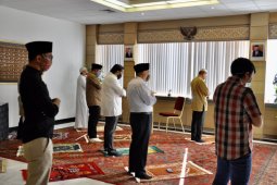 Lebaran daring dilakukan Muslim WNI di Belgia