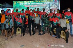 Tiga Pilar Banjarmasin Utara kunjungi Posko Relawan PSBK