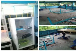Sekelompok pemuda rusak warung tuak di Tapteng