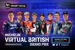 Grand Prix MotoGP virtual menuju Silverstone