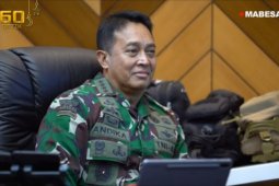 KSAD Jenderal TNI Andika Perkasa ikuti "teleconference" simposium LANPAC