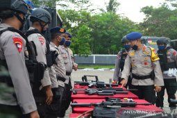 Brimob Polda Maluku siap menghadapi pandemi COVID-19