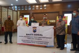 Paguyuban Masyarakat Tionghoa bantu warga terdampak COVID-19 lewat Polda Jatim