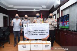 Polda Kalsel terima bantuan 1.000 rapid test