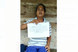 Meski hidup sebatang kara Ampan menolak BST dari pemerintah