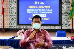 Banda Aceh semprot desinfektan rumah warga positif corona