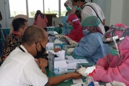 270 ASN di lingkungan Pemerintah Kota Pontianak jalani tes cepat COVID-19