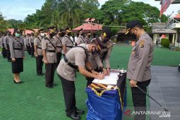 Sejumlah perwira Polres Bangka dilakukan pergantian