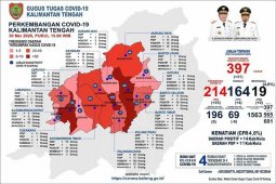 Delapan tenaga kesehatan di Kalteng positif COVID-19