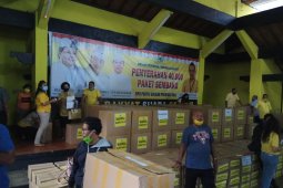 Golkar Bali sumbang 40.000 paket sembako saat pandemi COVID-19