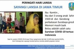 Nenek usia 100 tahun di Surabaya sembuh dari corona