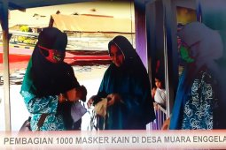 Berdayakan Masyarakat dan bagikan 1.000 masker kain