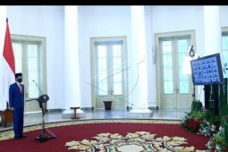 Presiden pimpin upacara virtual Hari Lahir Pancasila