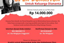 Aktivis galang dana untuk bantu keluarga Diananta Putera