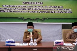 Kemenag Kutim sosialiasikan panduan kegiatan rumah ibadah