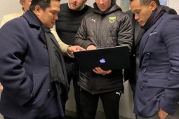 Klub milik Erick Tohir dan Anindya Bakrie dukung kampanye perangi rasisme