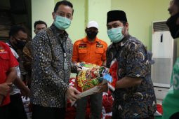 Kementerian Sosial gandeng Ansor dan GAMKI distribusi bansos