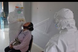 Tes swab pedagang Pasar Badung