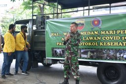 Kodam I/BB sosialisasikan pencegahan COVID-19 bersama mahasiswa