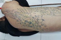 Jatuh dari motornya sendiri, pria tanpa identitas tewas