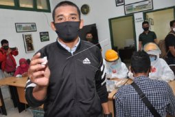 Pemain dan manajemen PSMS Medan  jalani "rapid test" COVID-19